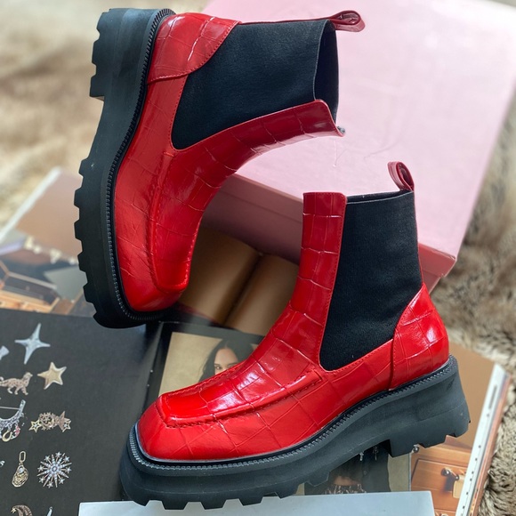 Free People X Intentionally Blank Rocky Moc Chelsea Boots - Picture 10 of 12